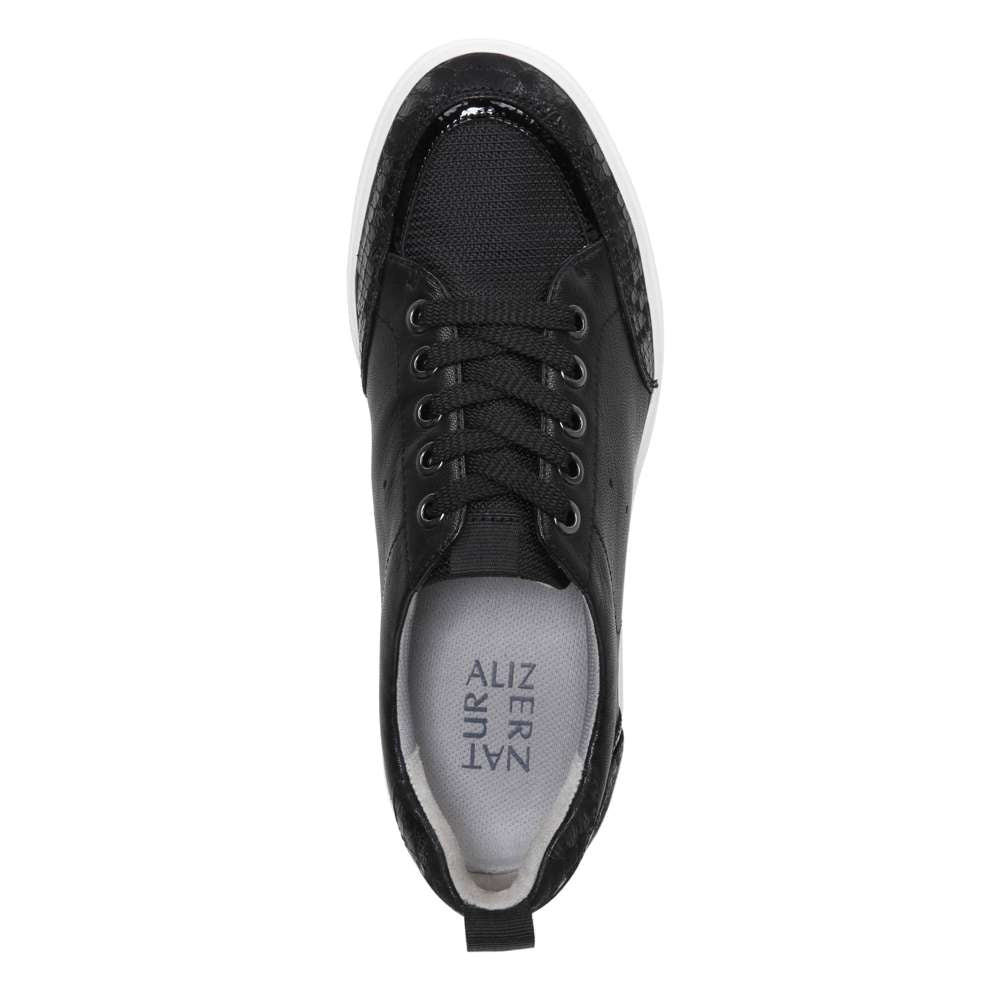 Tilda Lace-Up Sneaker - Black
