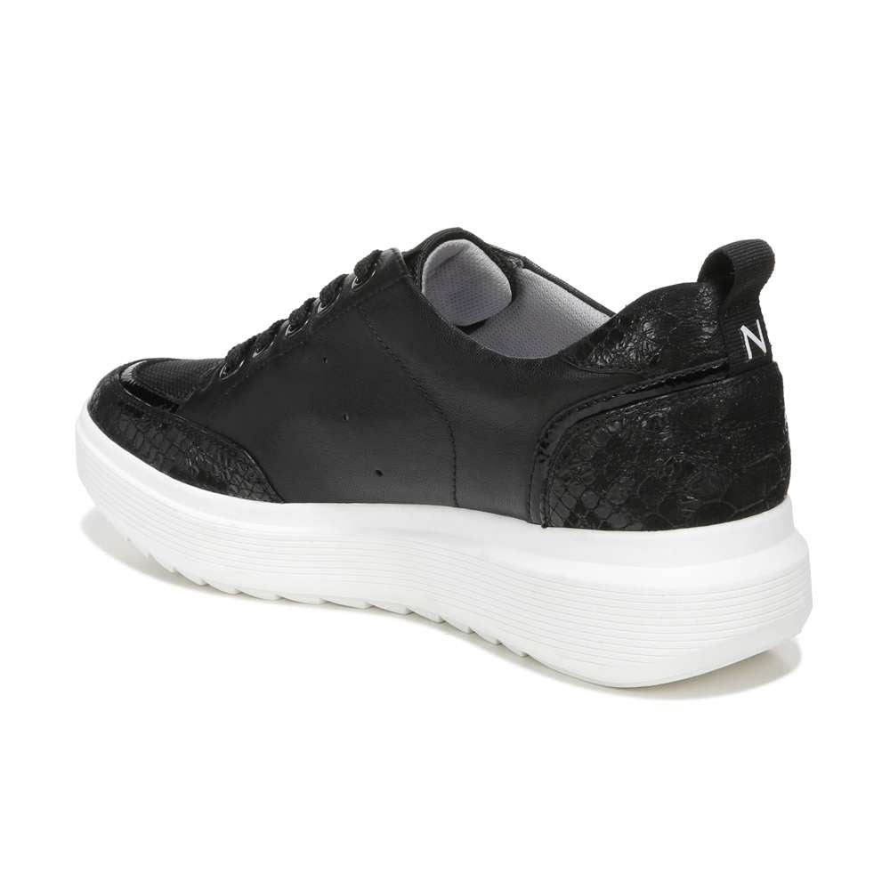 Tilda Lace-Up Sneaker - Black