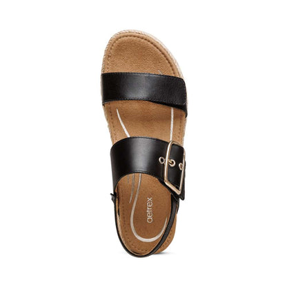 Vania Platform Sandal - Black