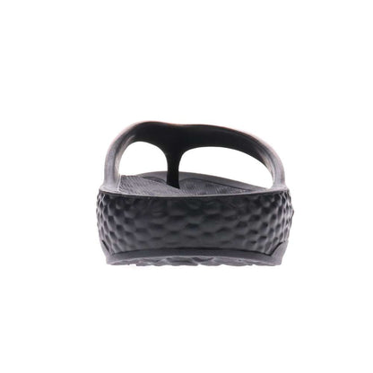 Vitality Recovery Toe Post Sandal - Black/Bronze