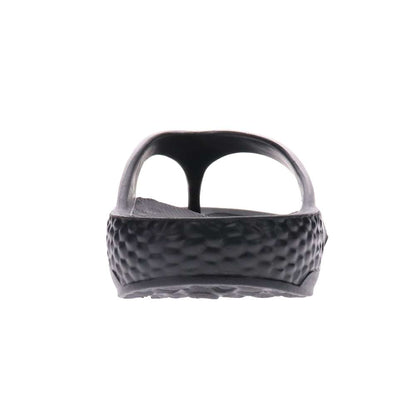Vitality Recovery Toe Post Sandal - Black/Silver