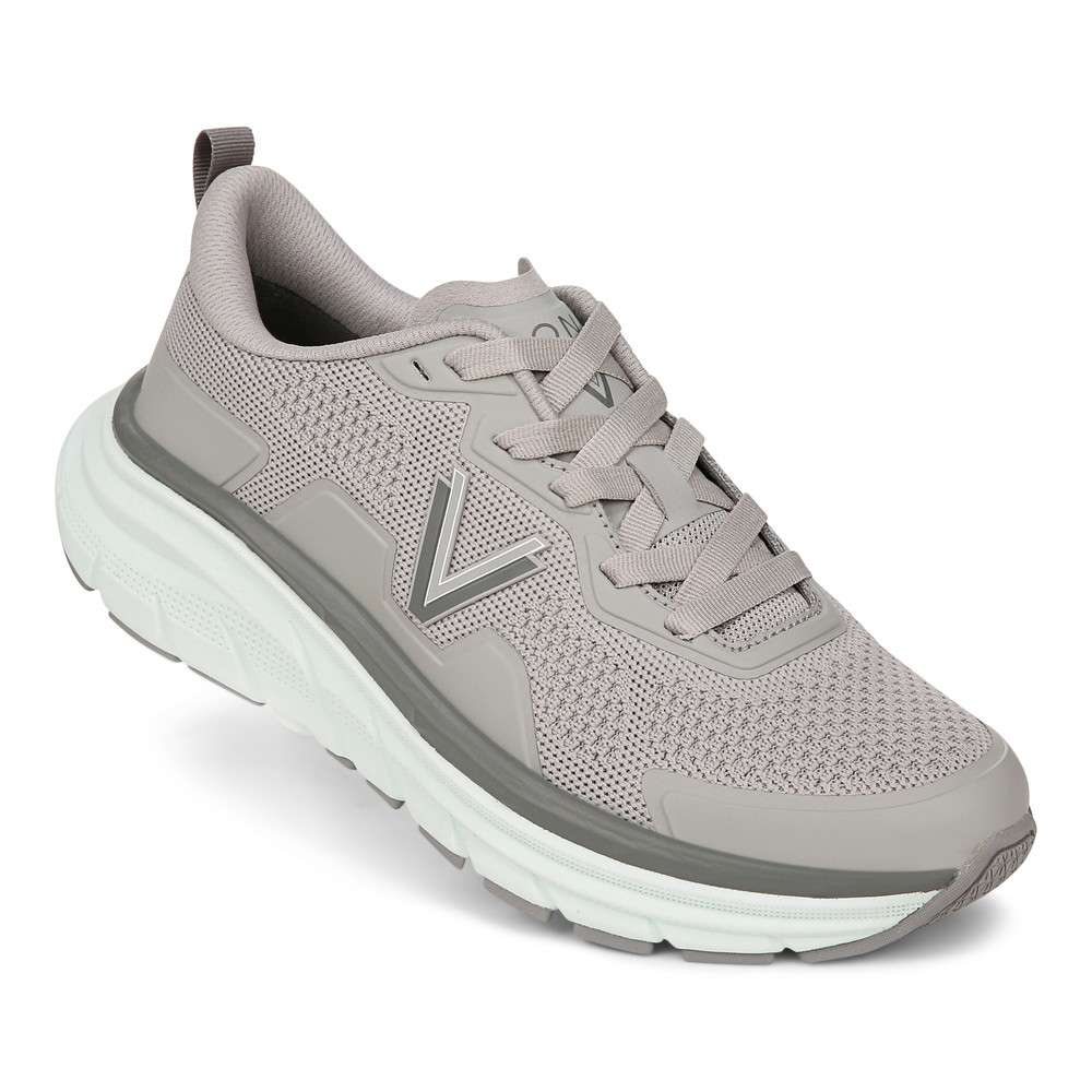 Walk Max Lace-Up Sneaker - Light Grey