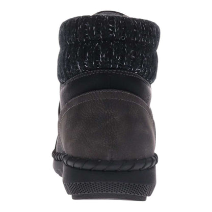 Wanda Zip Boot - Black