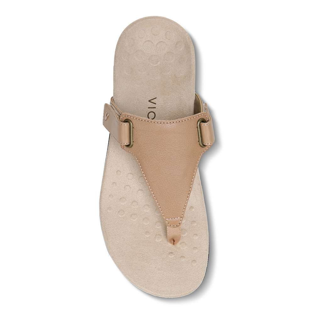 Wanda T-Strap Sandal - Macaroon