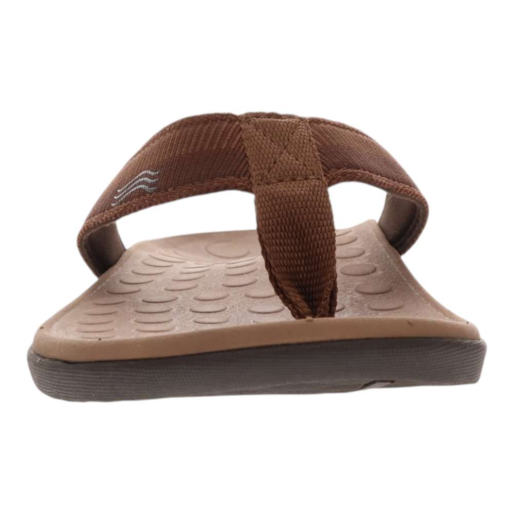 Wave Toe Post Sandal Unisex - Tan Multi